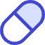 Tablet Capsule Icon from Core Duo Set