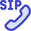 Phone Call Dialer Sip Icon from Core Duo Set