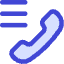 Phone Call Log History Icon from Core Duo Set