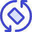Phone Rotate Mobile Icon from Core Duo Set