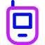 Retro Phone Icon from Core Neon Set