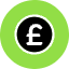 Pounds Coin Icon from Kameleon Pop - Free Set