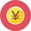 Yen Coin Icon from Kameleon Colors - Free Set