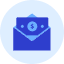 Money Letter Icon from Kameleon Duo Set