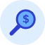Money Search Icon from Kameleon Duo Set