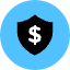 Money Shield Icon from Kameleon Pop Set