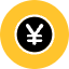 Yen Coin Icon from Kameleon Pop Set