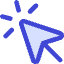 Cursor Click Icon from Core Duo Set