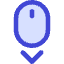 Mouse Move Down Icon from Core Duo Set