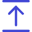 Arrow Align Move Up Top Icon from Core Duo Set