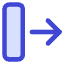 Line Arrow Move Right 2 Icon from Core Duo Set
