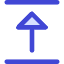 Triangle Arrow Align Move Up Top Icon from Core Duo Set
