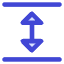 Triangle Arrow Expand Vertical Icon from Core Duo Set