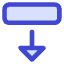 Triangle Arrow Move Down 2 Icon from Core Duo Set