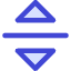 Triangle Arrow Move Vertical Icon from Core Duo Set