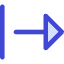 Triangle Arrow Right Start Icon from Core Duo Set