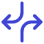 Line Arrow Dodge 1 Icon from Core Duo Set