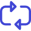 Triangle Arrow Reload Horizontal 2 Icon from Core Duo Set