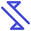 Triangle Arrow Transfer Diagonal 2 Icon from Core Duo Set