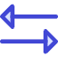 Triangle Arrow Transfer Horizontal 3 Icon from Core Duo Set