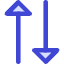 Triangle Arrow Transfer Vertical 2 Icon from Core Duo Set