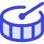 Bass Drum Icon from Core Duo Set