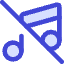 Music Note Off 2 Icon from Core Duo Set
