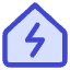 Eco House Icon from Core Duo Set