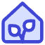 Green House Icon from Core Duo Set