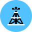 Oil Rig Icon from Kameleon Pop Set