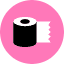 Toilet Paper Icon from Kameleon Pop Set
