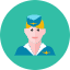 Air Hostess 2 Icon from Kameleon Colors Set