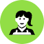 Cashier Woman Icon from Kameleon Pop Set