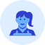 Cashier Woman Icon from Kameleon Duo Set
