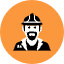 Construction Worker 2 Icon from Kameleon Pop Set