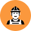 Construction Worker 4 Icon from Kameleon Pop Set