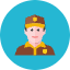 Delivery Man Icon from Kameleon Colors Set