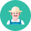 Farmer Icon from Kameleon Colors Set
