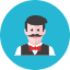 Waiter Icon from Kameleon Colors Set