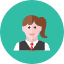 Waitress 1 Icon from Kameleon Colors Set