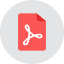Acrobat File 2 Icon from Kameleon Colors Set
