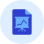 Chart File Icon from Kameleon Duo Set