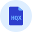 Hqx File Icon from Kameleon Duo Set