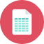 Spreadsheet File Icon from Kameleon Colors Set