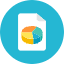 Stats File Icon from Kameleon Colors Set