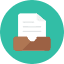 Document Box Icon from Kameleon Colors Set