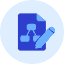 Mind Map Paper Icon from Kameleon Duo Set