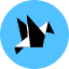 Paper Bird Icon from Kameleon Pop Set
