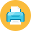 Printer Icon from Kameleon Colors Set