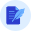 Quill Paper Icon from Kameleon Duo Set